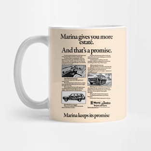 MORRIS MARINA - advert Mug